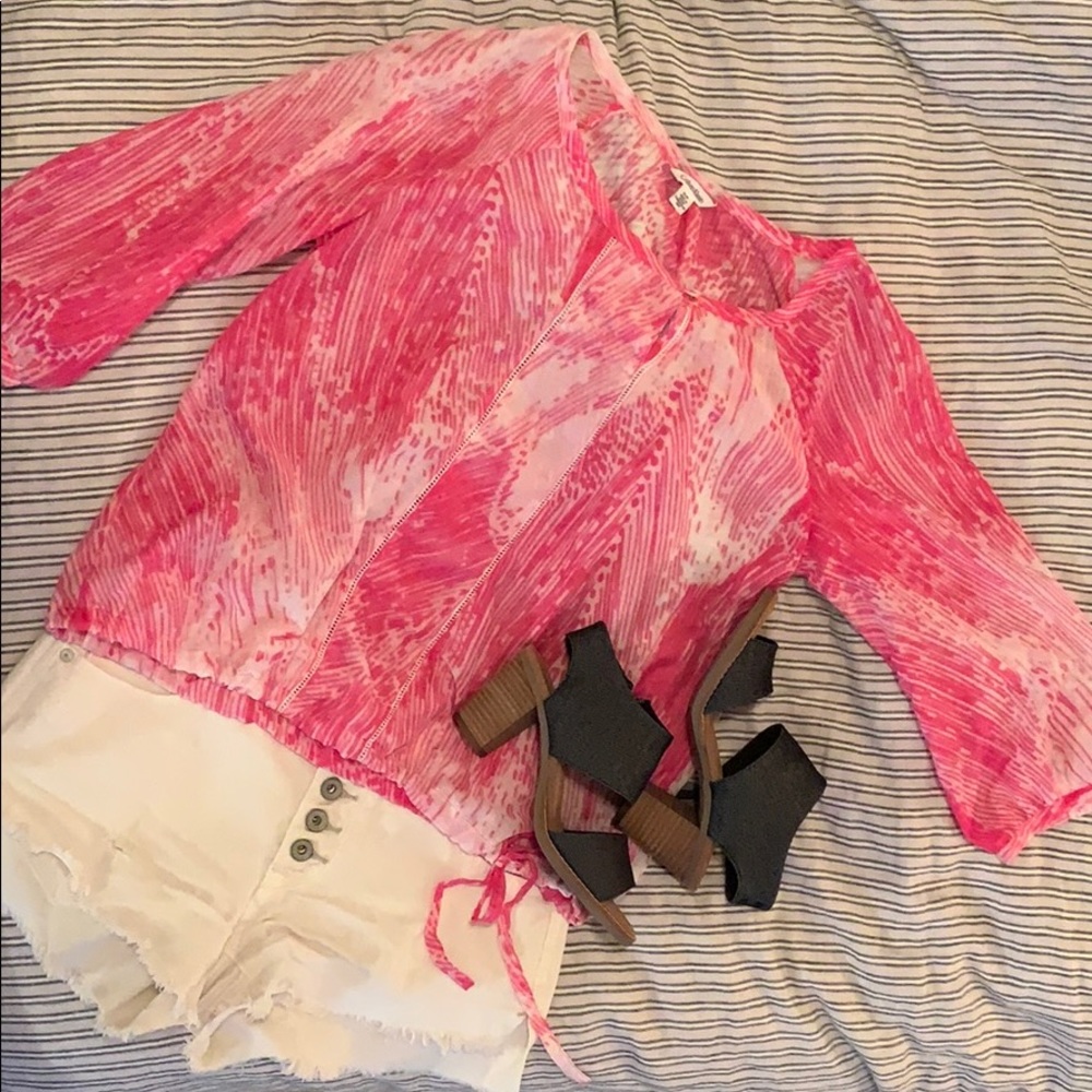 Calvin Klein airy beach top